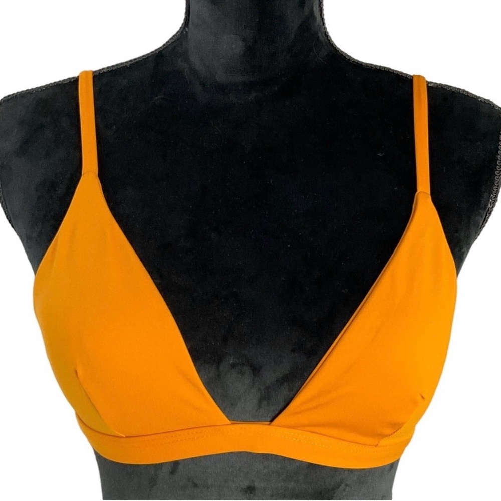 VITAMIN A Swim Moss Bikini Top Size Medium